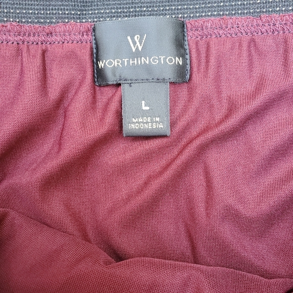 WORTHINGTIN Lace Midi Pencil Skirt - Picture 7 of 8